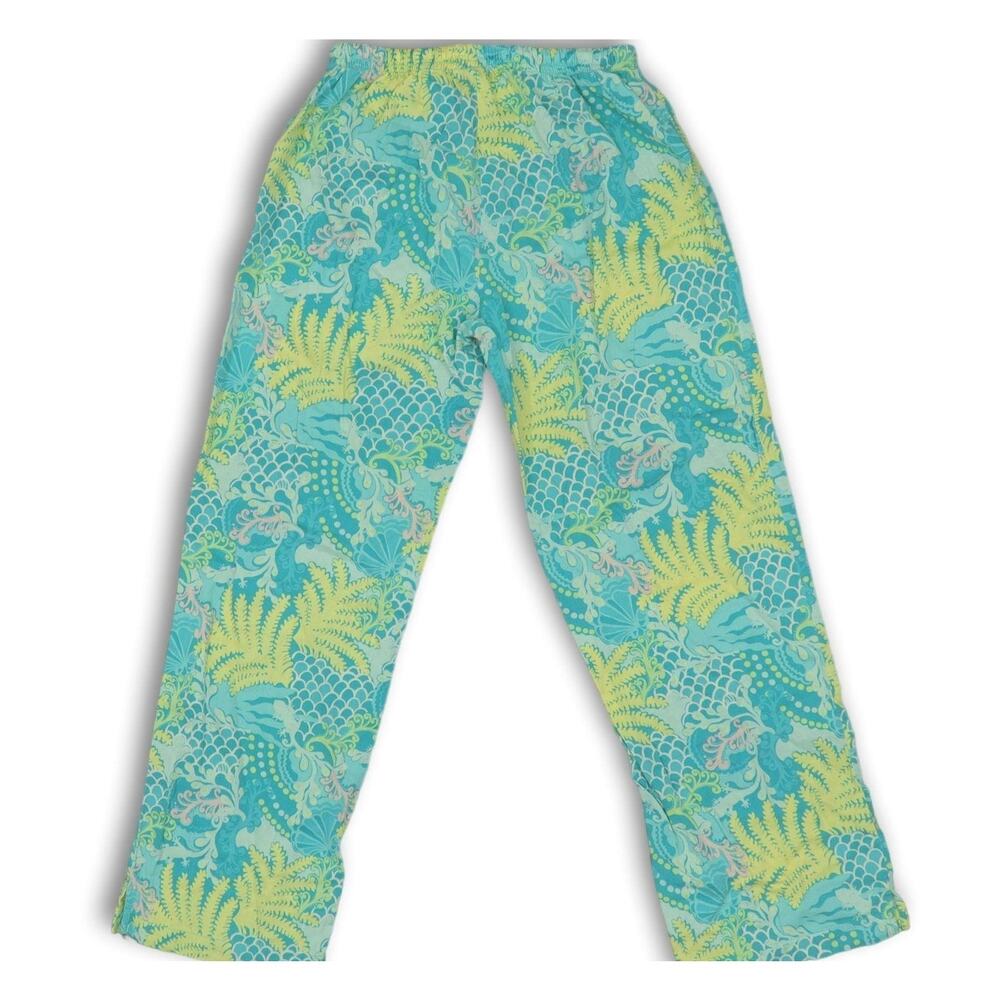 Lilly Pulitzer Multicolor Soft Knit Drawstring Pajama Pants XS - Picture 2 of 6